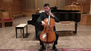 Bach Cello Suite No. 3 in C major, IV. Sarabande