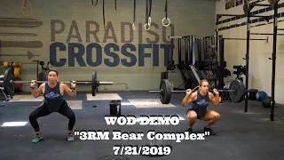 Wod Demo - Bear Complex (Paradiso CrossFit)