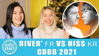 Reaction. RIVER' 🇫🇷 vs Hiss 🇰🇷 | GRAND BEATBOX BATTLE 2021: WORLD LEAGUE | Round Of Sixteen.
