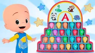 Learn the alphabet with Cuquin’s Colorful Egg Machine  and more adventures with Cuquin