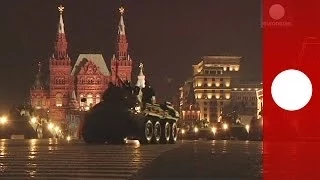 Видео: генеральная репетиция военного парада в Москве