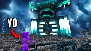 Sobreviví en un MUNDO de CIUDADES ANTIGUAS en MINECRAFT HARDCORE