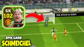 Review 102 SCHMEİCHEL Epic card | Efootball mobile 2024