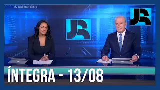 Assista à íntegra do Jornal da Record | 13/08/2021