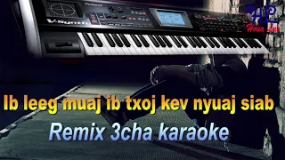 ib leeg muaj ib txoj kev nyuaj siab - Remix (3cha karaoke)