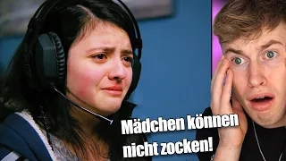 Mädchen wird FERTIG GEMACHT, weil sie Videospiele spielt..