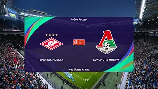 eFootball PES 2021 Кубок России Спартак (Москва) - Локомотив (Москва)