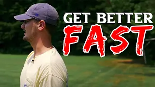 The FASTEST Way to Get Better at Disc Golf