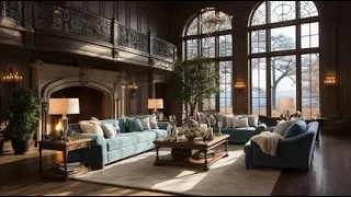 Living Room Tour  || European Inspired Home 2024