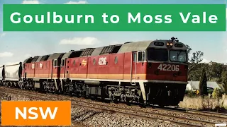 Trains in NSW: Goulburn to Moss Vale 1990