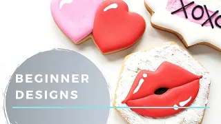 How to Decorate Pretty Cookies (Valentine's for Beginners)!