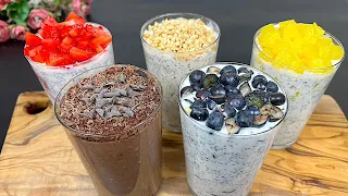 Overnight oats - 5 easy and healthy recipes