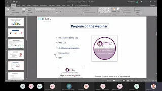 Webinar   ITIL 4 Specialist Create, Deliver and Support