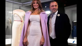 Hervé Pierre, who designed Melania Trump’s inauguration gown, is launching a dress collection