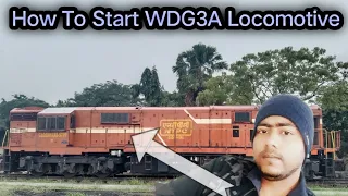 How to start a WDG 3A Locomotive