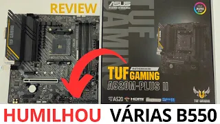 Review A520 M PLUS II TUF Gaming ASUS - Rodou rindo 5900X e humilhou muitas B550 do mercado