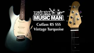 Better than Fender Strat? The Ernie Ball Music Man Cutlass RS Vintage Turquoise