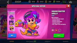 "UPDATE" SQUAD BUSTER SHELLY IS HERE!! | SPECIAL OFFER | Brawl Stars