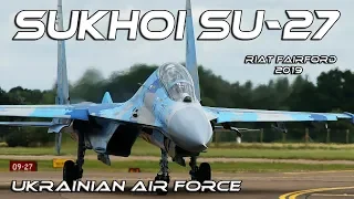 RIAT 2019 4K UHD Sukhoi SU-27 P1M Full Display. Winner of the  Best Solo Display Award !!!