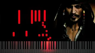 10 Levels of He's a Pirate - "Akmigone" [Piano] - Keyboard Visualizer + Free MIDI FILE