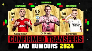 FIFA 25 | NEW CONFIRMED TRANSFERS & RUMOURS! 🤪🔥 ft. Di Maria, Griezmann, Kimmich... etc