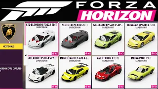 FORZA HORIZON 5 - ALL CARS LIST 2023 + ALL DLC! [4K]