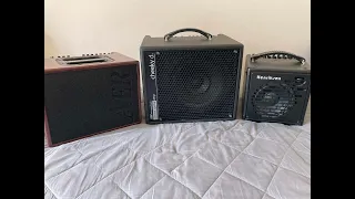 Jazz Guitar Amp Comparison (AER Compact 60, Cheeky d, Henriksen Bud 6)