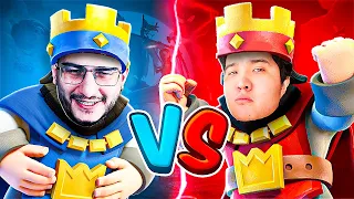 Жесткая ДУЭЛЬ в режиме "ТРОЙНОЙ ВЫБОР КАРТ" (Clash Royale)