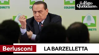 Berlusconi e la barzelletta sull'agricoltore. Poi il mistero finale di una battuta