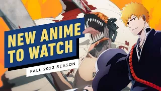 New Anime to Watch (Fall 2022)