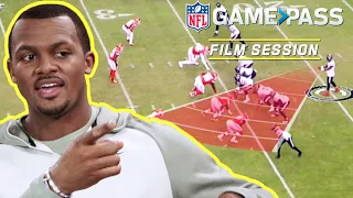 Deshaun Watson Breaks Down Reading Naked Routes, Red Zone Plays, & More | NFL Film Session