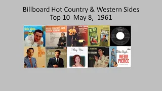 Billboard Top 10, Hot Country & Western Sides, May 8, 1961