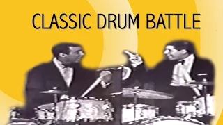 Buddy Rich VS Jerry Lewis: Hilarious Classic Drum Solo Battle - The World's Greatest Jazz Drummer