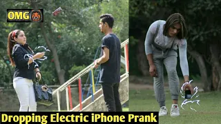 Dropping Electric iPhone Prank | Pranks in Pakistan By Bobby Butt