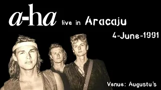 A-ha live in Aracaju, Brazil (04-June-1991)