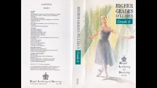 Royal Academy of Dancing: Higher Grades Syllabus - Grade 6 (1993 UK VHS)