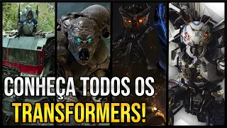 Todos os Transformers confirmados em Transformers: Rise of the Beasts! Conheça todos eles!