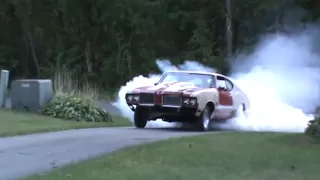 1972 442 Burnout