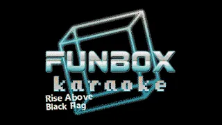 Black Flag - Rise Above (Funbox Karaoke, 1981)