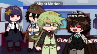 Danger Level meme || Dazai || BSD Gacha meme || D4zz..shifttz