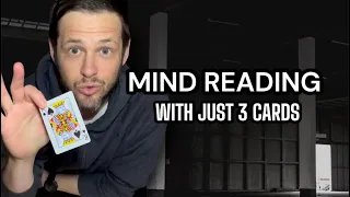 Mind Reading with 3 Cards (Tutorial)