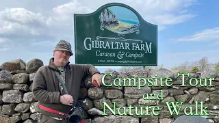 Gibraltar Farm Campsite Lancashire and a Nature walk