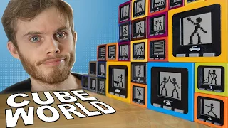 Cube World Was Weird: Stick People Sticking Together | Billiam