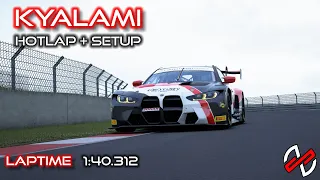 BMW M4 GT3 Hotlap + Setup | Kyalami | 1:40.312 | Assetto Corsa Competizione | PC | 1.8