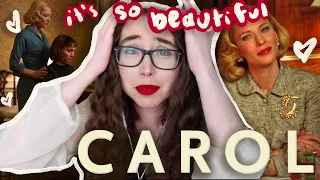 i won't be over *CAROL* for a long, long time 😭 | carol reaction & movie commentary!