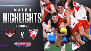 Essendon v Sydney Swans Highlights | Round 20, 2023 | AFL