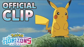 Captain Pikachu Can Fly?! | Pokémon Horizons: The Series | Official Clip