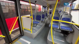 Тулякам показали новые автобусы