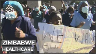 Zimbabwe health workers strike over wages