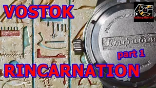 Vostok AMPHIBIA watch restoration renovation reincarnation | PART 1